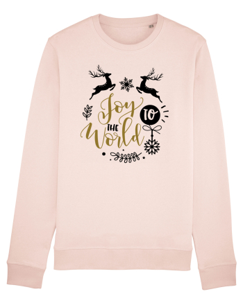 Joy to the World Gold Candy Pink