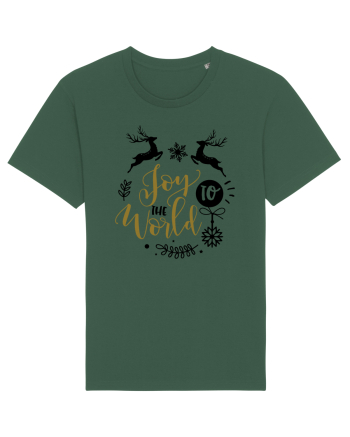 Joy to the World Gold Bottle Green
