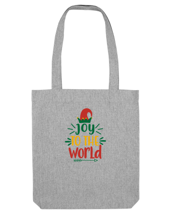Joy to the World Elf Hat Heather Grey