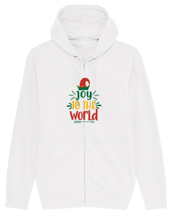 Joy to the World Elf Hat White