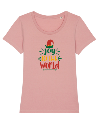 Joy to the World Elf Hat Canyon Pink