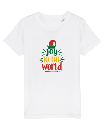Joy to the World Elf Hat White