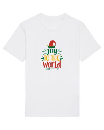 Joy to the World Elf Hat White