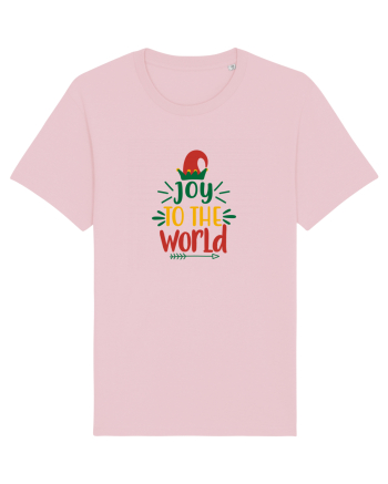 Joy to the World Elf Hat Cotton Pink