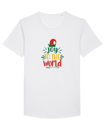 Joy to the World Elf Hat White