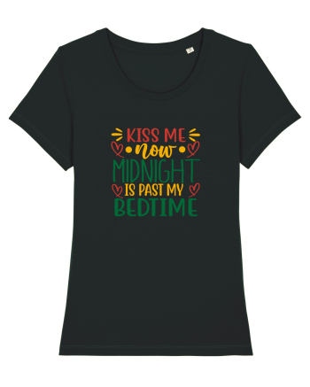 Kiss me now Xmas Black