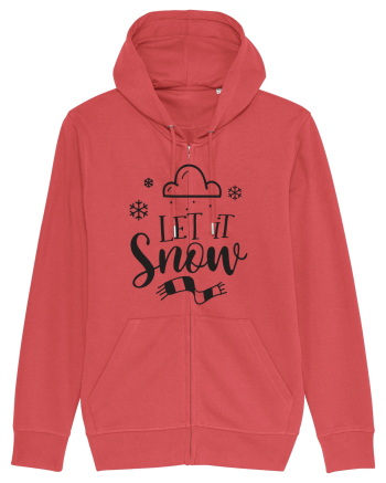 Let it Snow Black Carmine Red