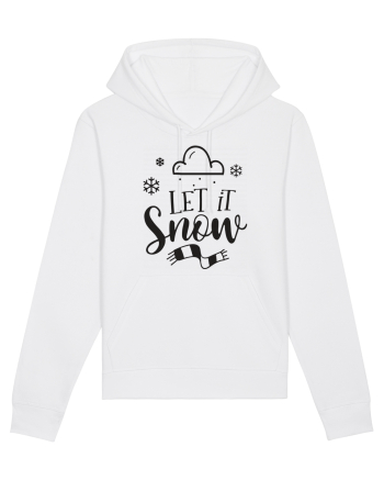 Let it Snow Black White
