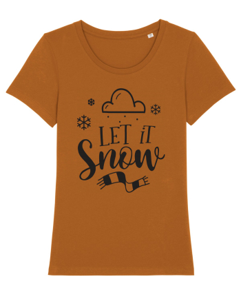 Let it Snow Black Roasted Orange