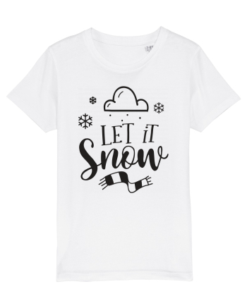Let it Snow Black White