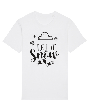 Let it Snow Black White