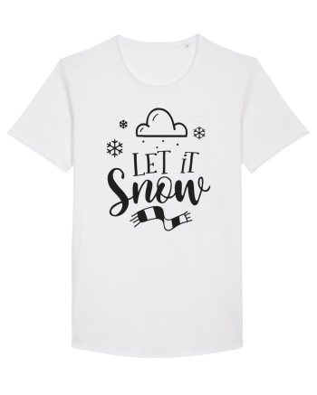 Let it Snow Black White