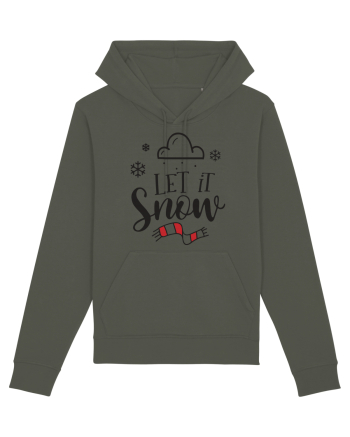 Let it Snow Red Khaki