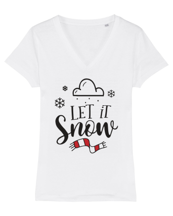 Let it Snow Red White