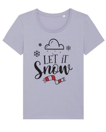 Let it Snow Red Lavender