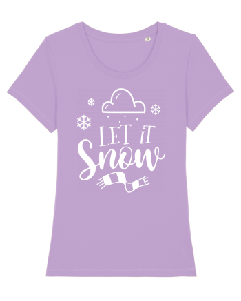 Let it Snow White Lavender Dawn