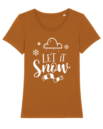 Let it Snow White Roasted Orange