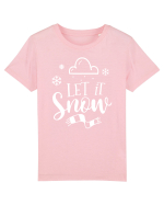 Let it Snow White Tricou mânecă scurtă  Copii Mini Creator