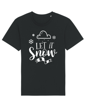 Let it Snow White Black