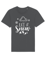 Let it Snow White Tricou mânecă scurtă Unisex Rocker