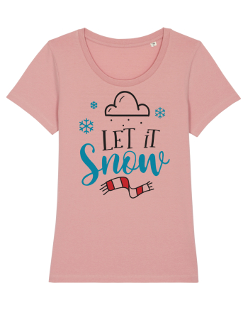 Let it Snow Blue Canyon Pink
