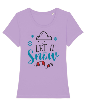 Let it Snow Blue Lavender Dawn