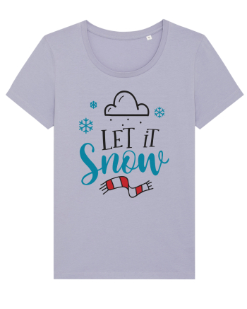 Let it Snow Blue Lavender