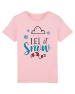 Let it Snow Blue Tricou mânecă scurtă  Copii Mini Creator