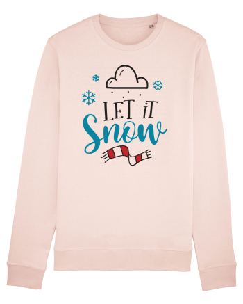 Let it Snow Blue Candy Pink