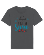 Let it Snow Blue Tricou mânecă scurtă Unisex Rocker