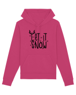 Let it Snow Reindeer Hanorac Unisex Drummer