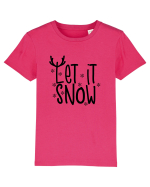 Let it Snow Reindeer Tricou mânecă scurtă  Copii Mini Creator
