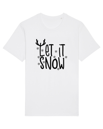 Let it Snow Reindeer White
