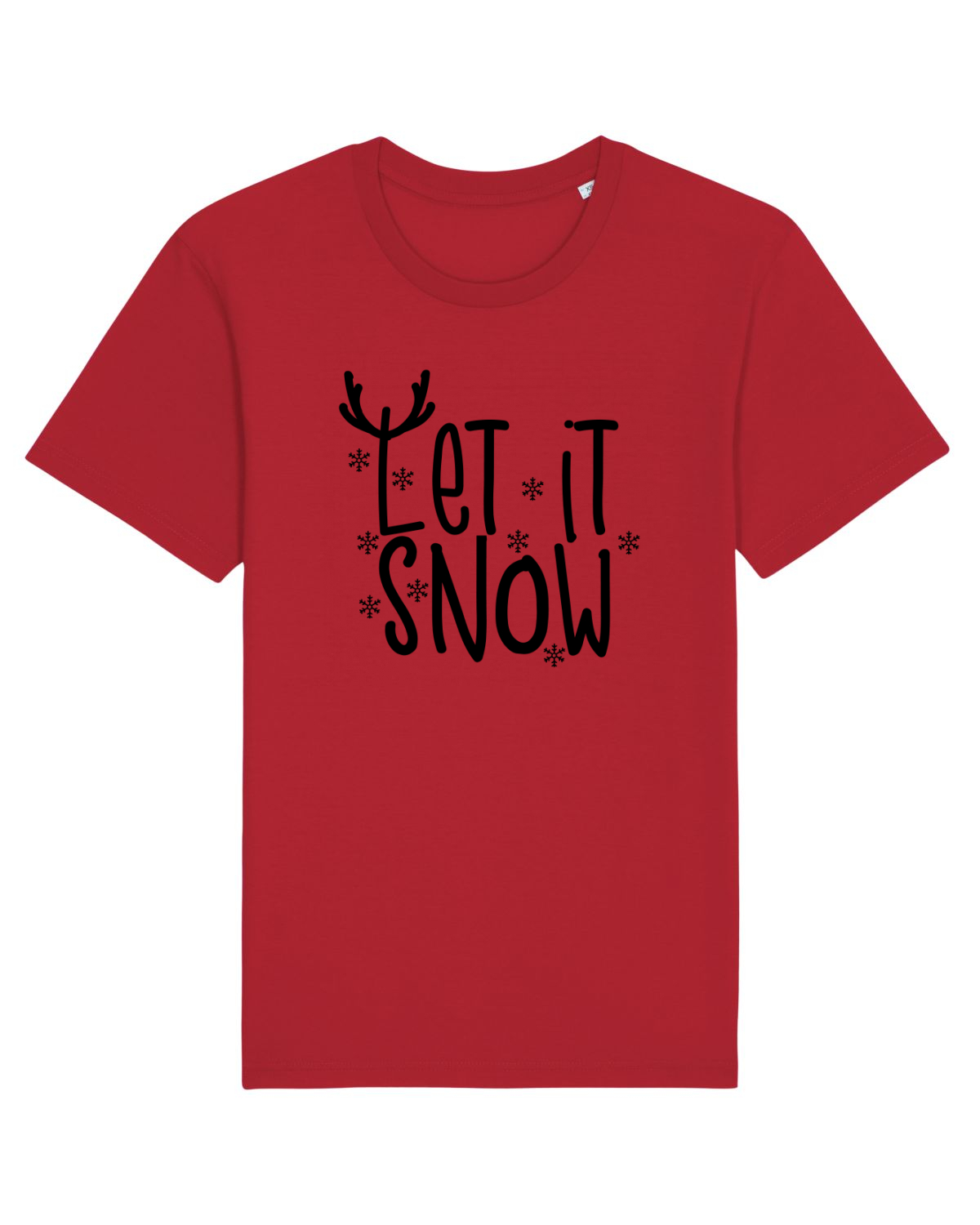 Tricou mânecă scurtă Unisex Rocker Red