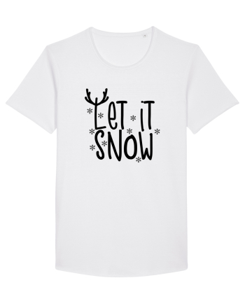 Let it Snow Reindeer White