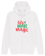 lets make Magic Xmas Hanorac cu fermoar Unisex Connector