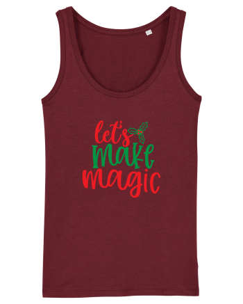lets make Magic Xmas Burgundy