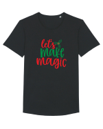 lets make Magic Xmas Tricou mânecă scurtă guler larg Bărbat Skater