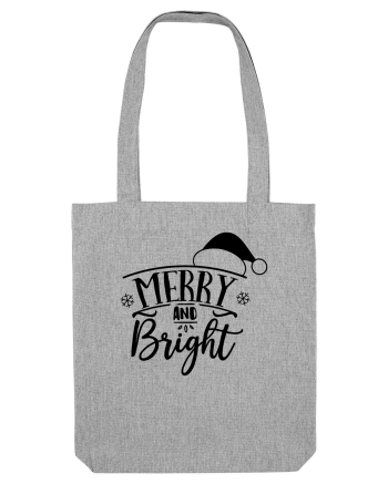 Merry and Bright Black Heather Grey