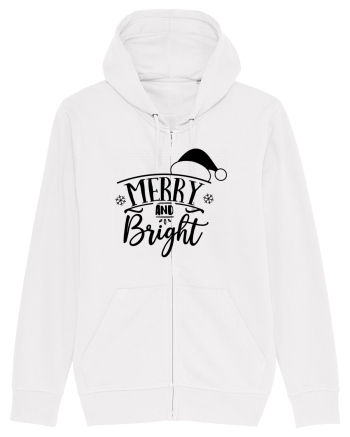 Merry and Bright Black White