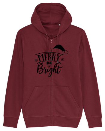 Merry and Bright Black Burgundy