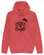 Merry and Bright Black Hanorac cu fermoar Unisex Connector