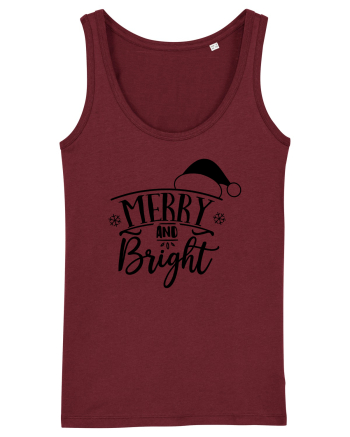 Merry and Bright Black Burgundy