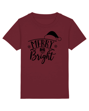 Merry and Bright Black Burgundy