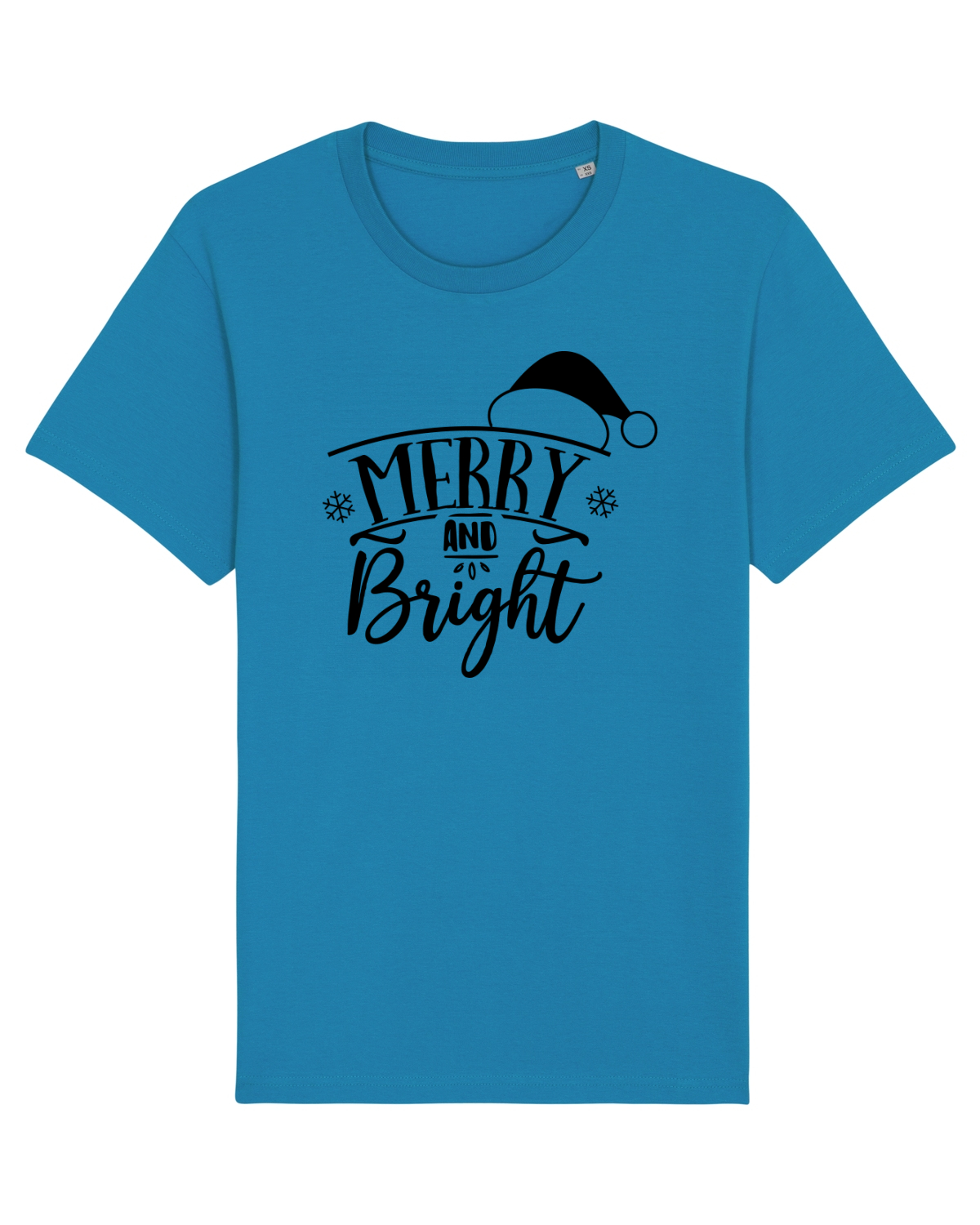 Tricou mânecă scurtă Unisex Rocker Azur