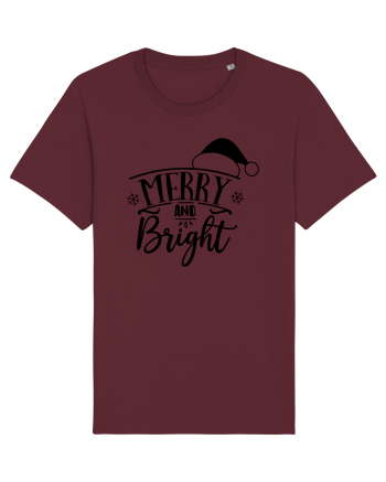 Merry and Bright Black Burgundy