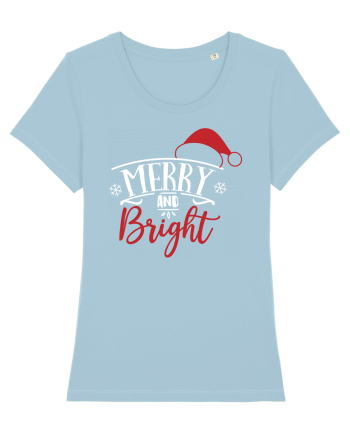 Mery and Bright Red Sky Blue