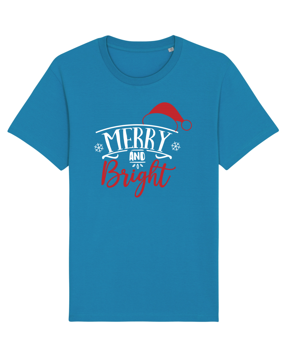 Tricou mânecă scurtă Unisex Rocker Azur