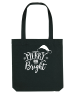 Merry and Bright White Sacoșă textilă