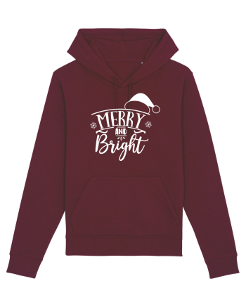 Merry and Bright White Burgundy